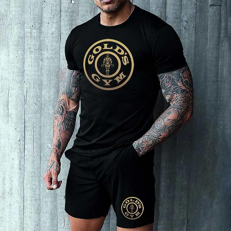 Σετ με Κοντομάνικο Gold's Gym