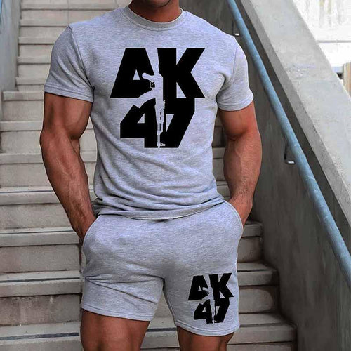 Σετ με κοντομάνικο FOTL AK47 Grey