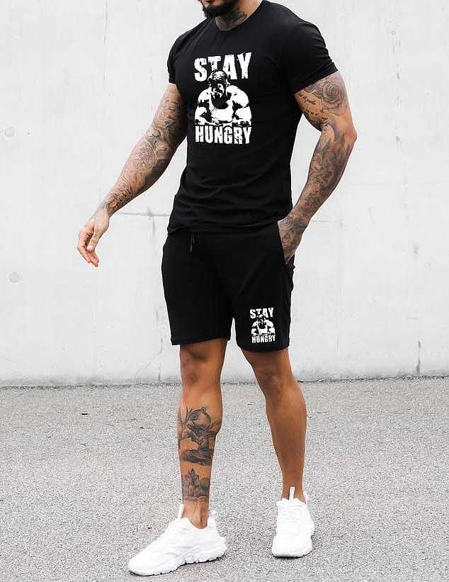 Stay Hungry Short Sleeve Set
