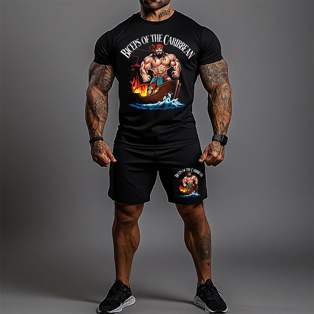 Σετ με κοντομάνικο Biceps Of The Caribbean
