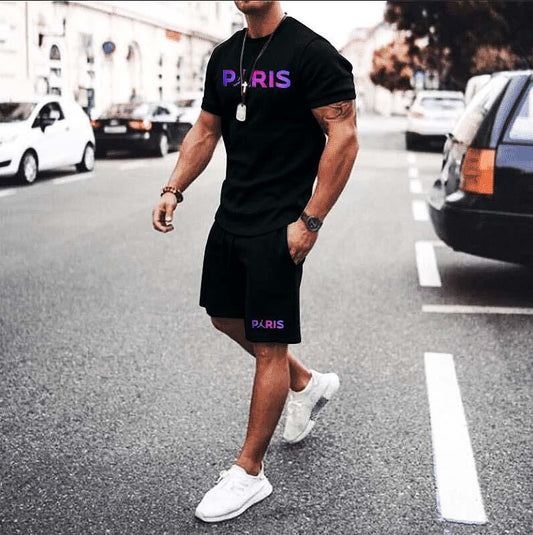 Σετ με Κοντομάνικο Paris Short Set