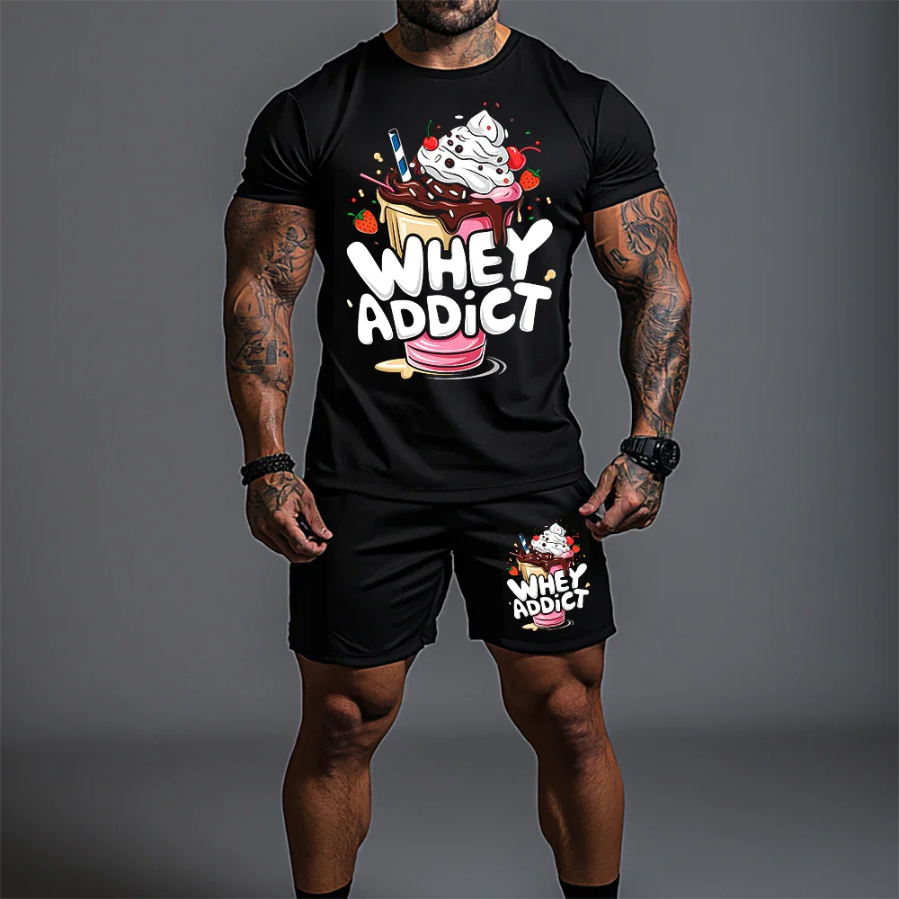Σετ με Κοντομάνικο Whey Addicted