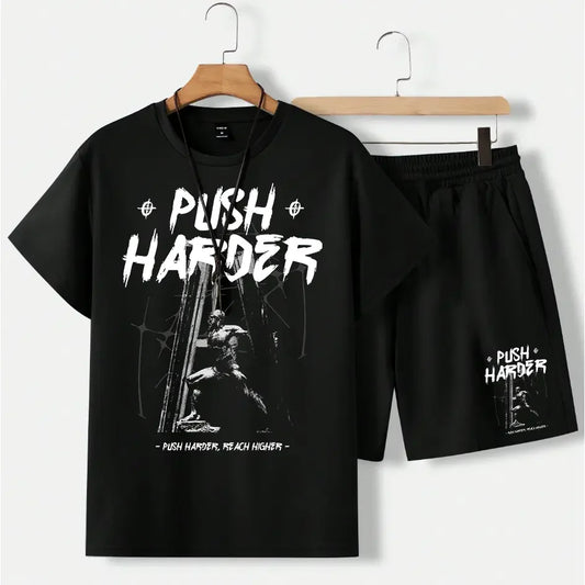 Σετ με κοντομάνικο Push Harder