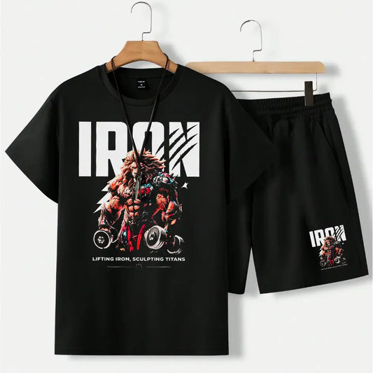 Σετ με κοντομάνικο Iron Lion