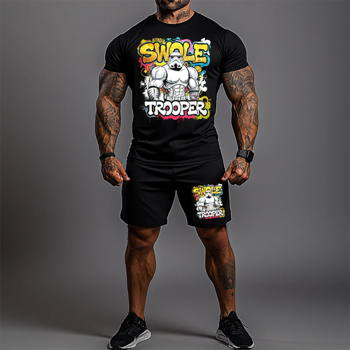 Σετ με Κοντομάνικο Swole Trooper 2