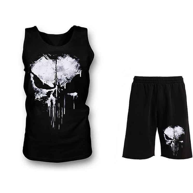 Σετ με τιραντάκι Skull Tee