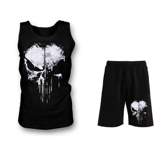 Σετ με τιραντάκι Skull Tee