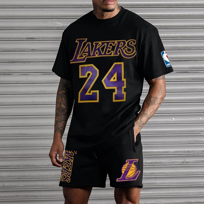 Σετ με κοντομάνικο Lakers