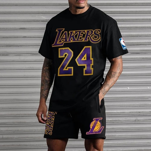 Σετ με κοντομάνικο Lakers