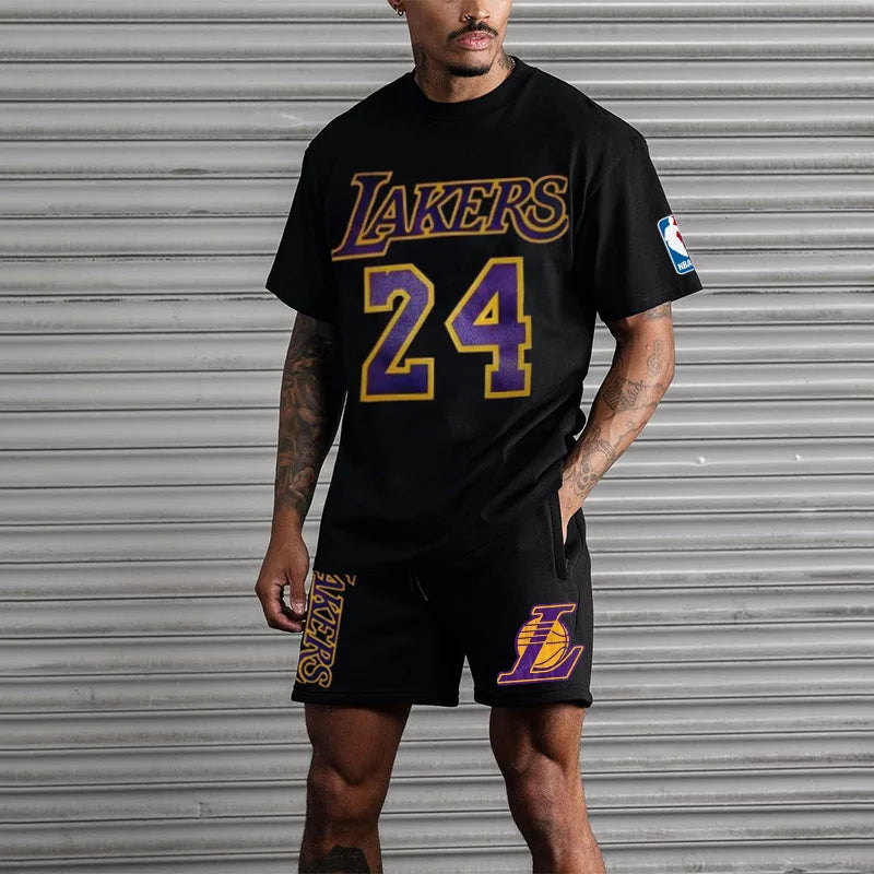 Σετ με κοντομάνικο Lakers