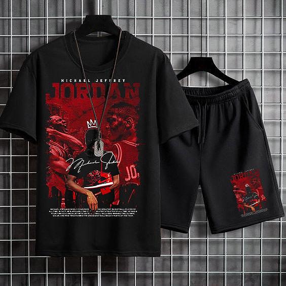 MJ Gangsta Lounge Shorts Set