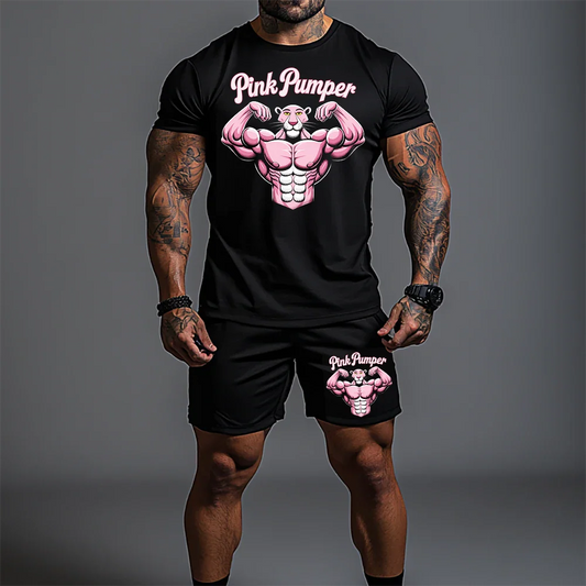 Σετ με Κοντομάνικο Pink Pumper