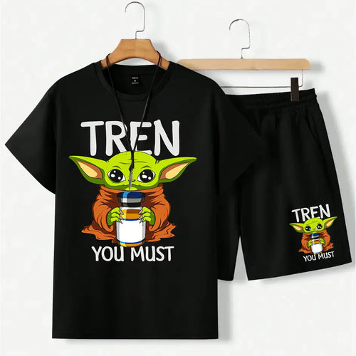 Σετ με κοντομάνικο Tren You Must