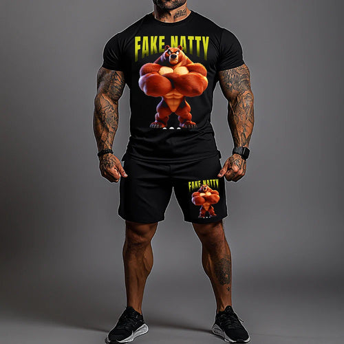 Σετ με κοντομάνικο Fake Natty
