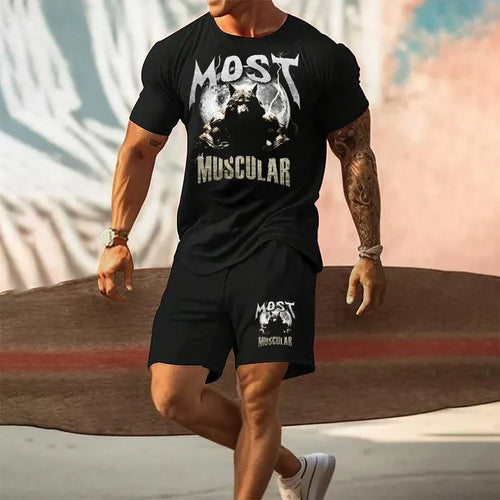 Σετ με κοντομάνικο Most Muscular