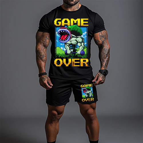 Σετ με κοντομάνικο Game Over