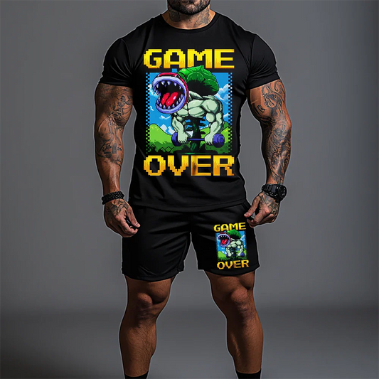 Σετ με κοντομάνικο Game Over