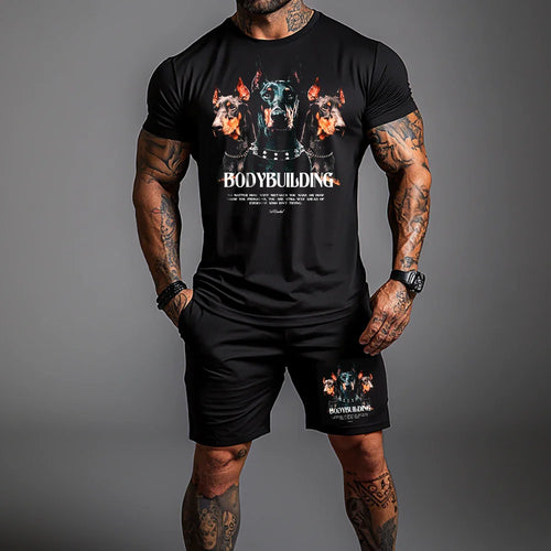 Σετ με κοντομάνικο Bodybuilding