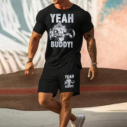 Σετ με κοντομάνικο Yeah Buddy