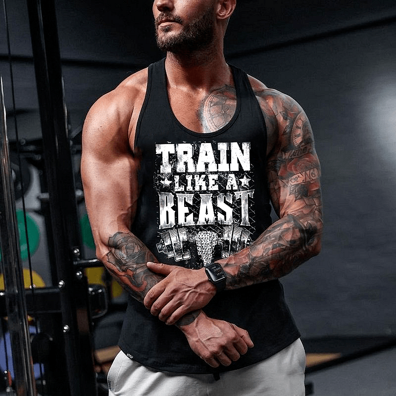 Αμάνικο Classic Train Like A Beast