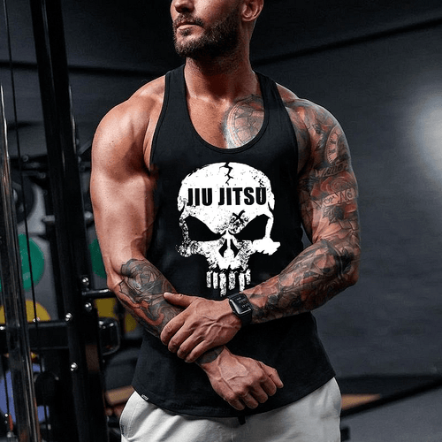 Αμάνικο Classic Jiu Jitsu Skull
