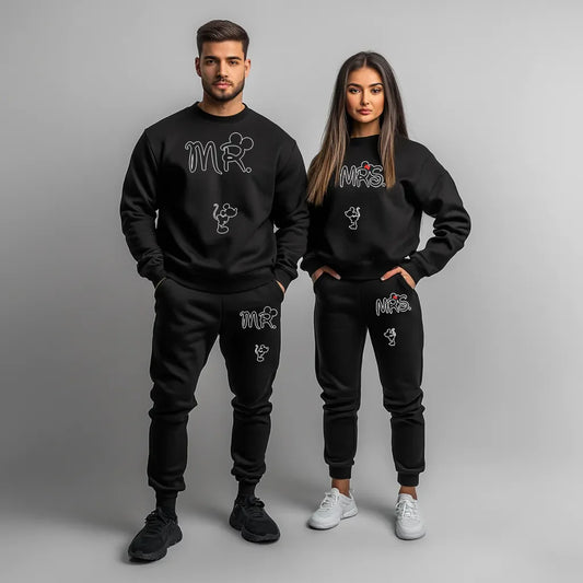 Σετ για ζευγάρια Φούτερ + Παντελόνια  Mr Mrs