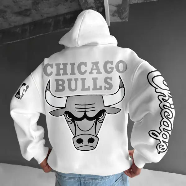 Φούτερ Bullls λευκό