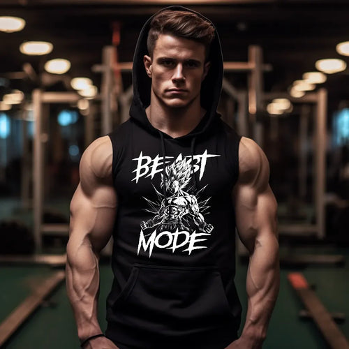 Αμάνικο Φούτερ Beast Mode Insaiyan