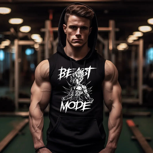 Αμάνικο Φούτερ Beast Mode Insaiyan