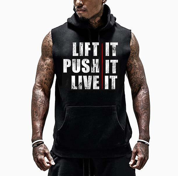 Αμάνικο Φούτερ Lift Push Live
