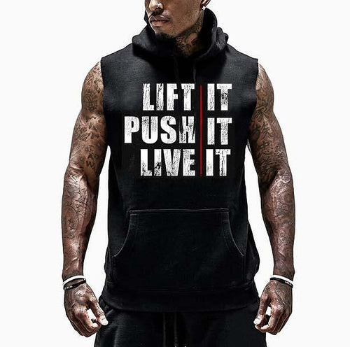 Αμάνικο Φούτερ Lift Push Live