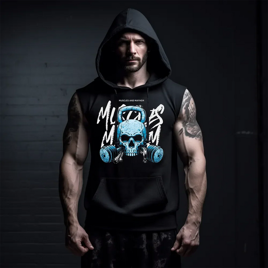 Αμάνικο Φούτερ Muscles And Mayhem