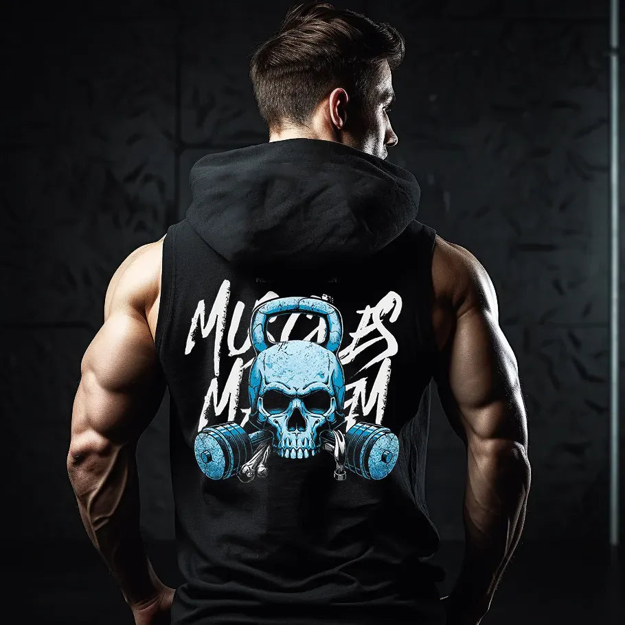 Αμάνικο Φούτερ Muscles And Mayhem