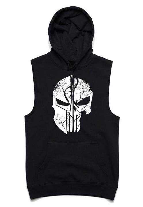Αμάνικο Φούτερ Spartan Skull