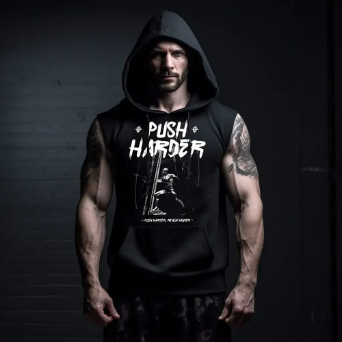Αμάνικο φούτερ Push Harder