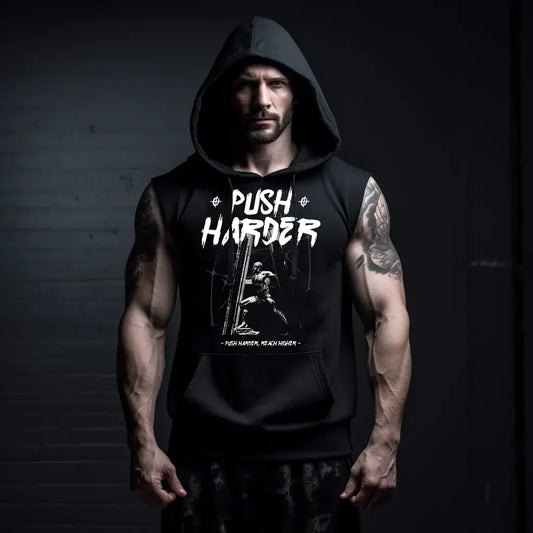 Αμάνικο φούτερ Push Harder