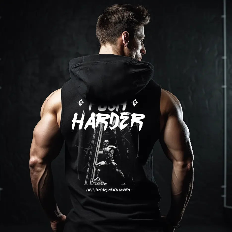 Αμάνικο φούτερ Push Harder