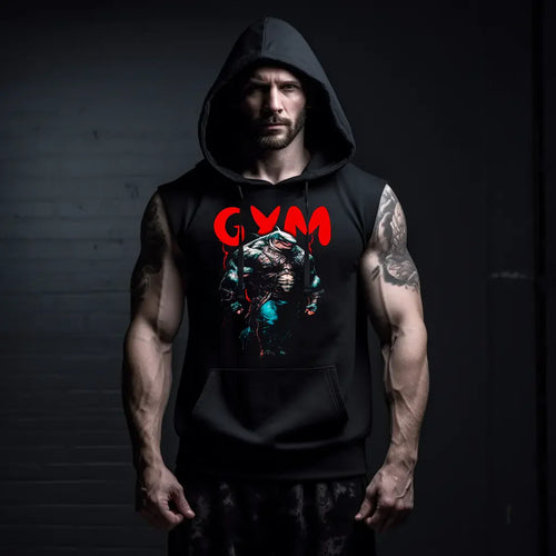 Αμάνικο Φούτερ Gym Shark Hoodie