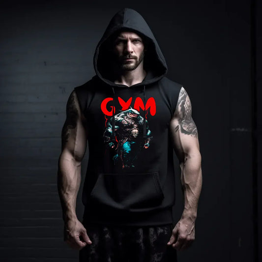 Αμάνικο Φούτερ Gym Shark Hoodie