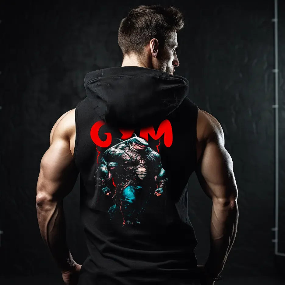 Αμάνικο Φούτερ Gym Shark Hoodie