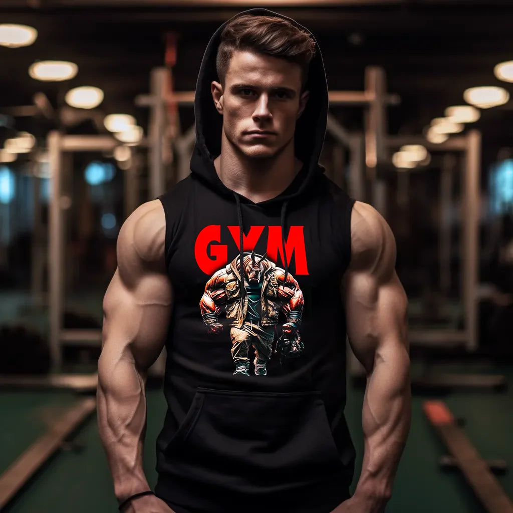 Αμάνικο Φούτερ Gym Rhino