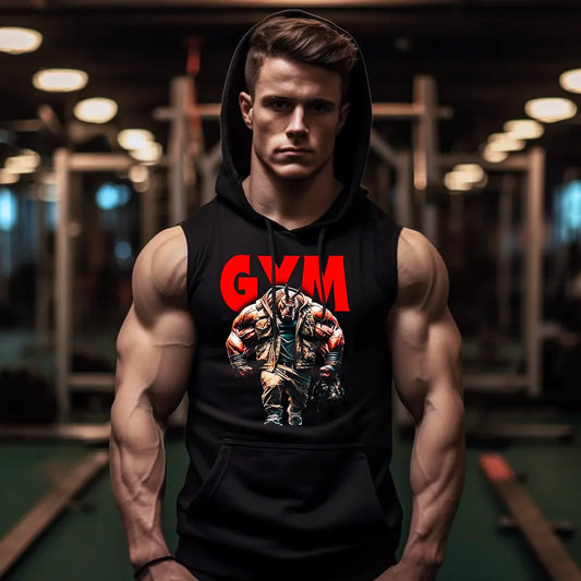 Αμάνικο Φούτερ Gym Rhino