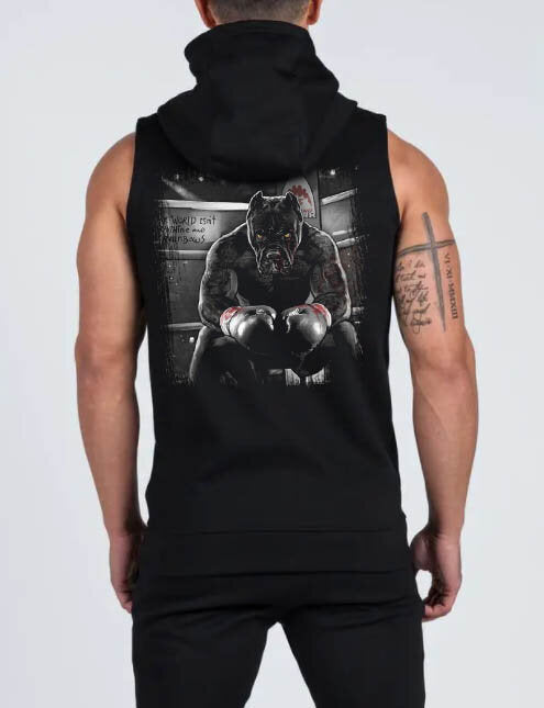 Αμάνικο φούτερ BOXING ZIPPER
