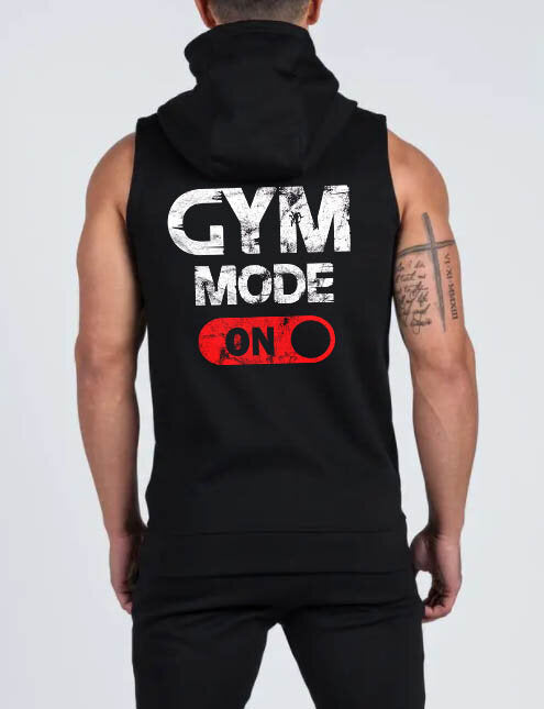Αμάνικο φούτερ Gym Mode ON