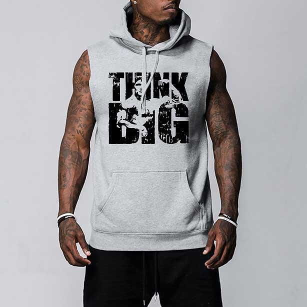 Αμάνικο φούτερ Think Big Grey