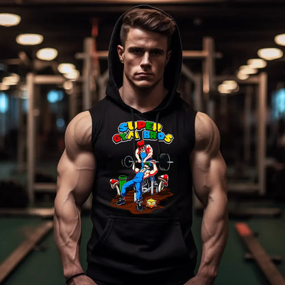 Αμάνικο φούτερ Super Gym Bros