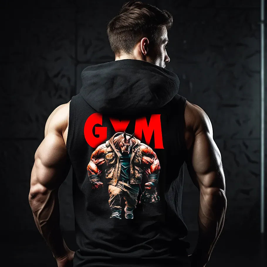 Αμάνικο Φούτερ Gym Rhino