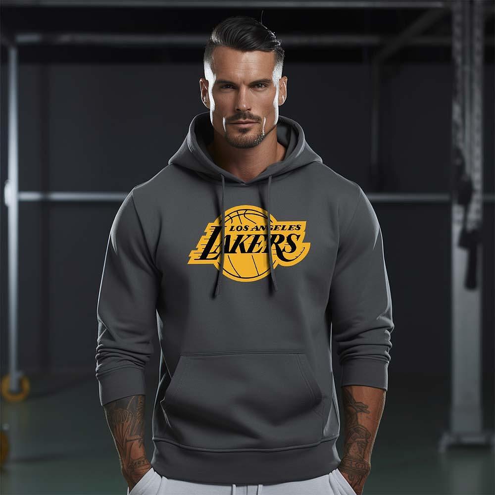 Φούτερ LakeShow Γκρι