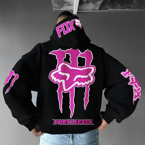 Φούτερ MonsterFox άσπρο