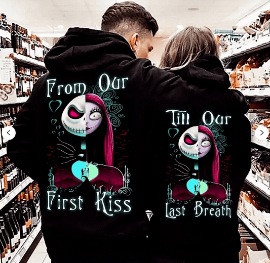 Φούτερ για ζευγάρια First Kiss 2